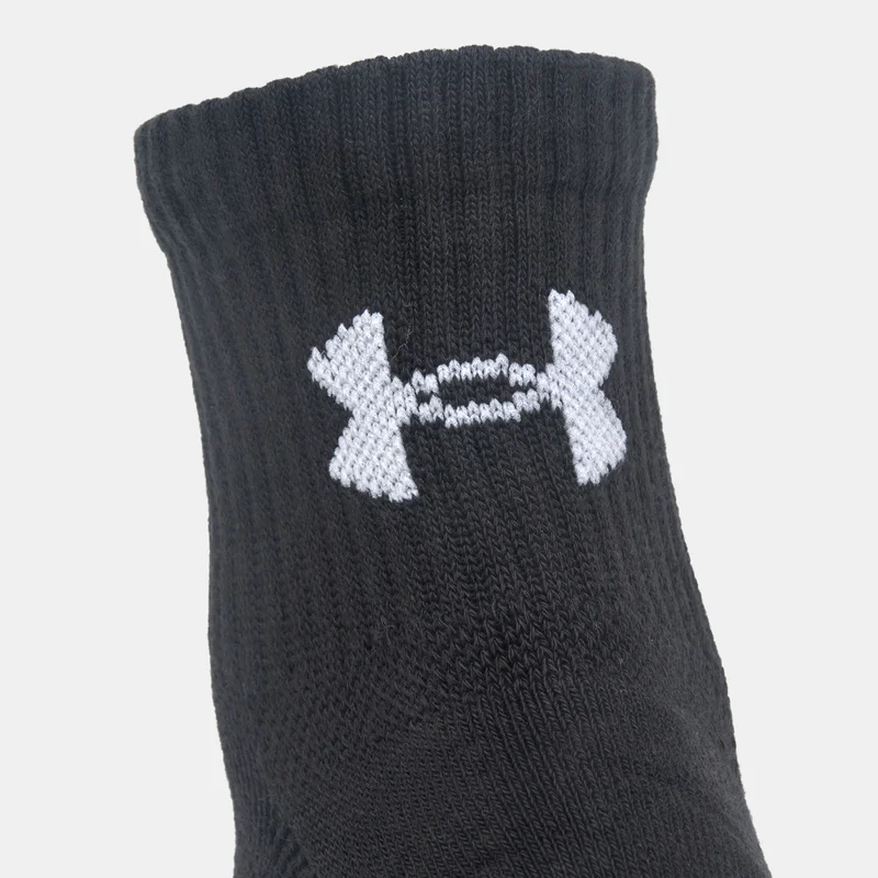 UNDER ARMOUR Training Cotton Quarter-Crew Socks (3 Pairs)